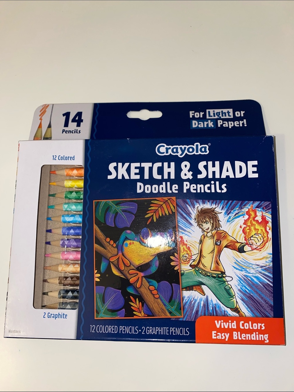 Crayola Sketch & Shade Doodle Pencils 14 Count